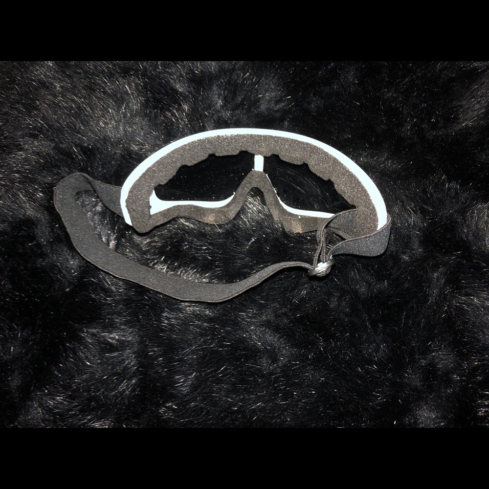 White Ski Goggles